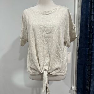 NWT Sophie Rue Tie Front Top